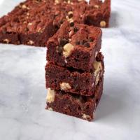 Chewy Red Velvet Cookie Bars image