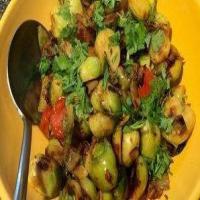 Curried Brussels Sprouts_image