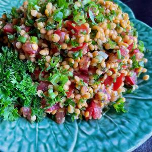 Red Lentil Salad with Fresh Herbs_image