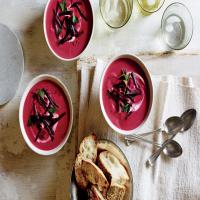Beet, Ginger, and Coconut Milk Soup image