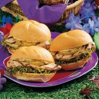 Luau Chicken Sandwiches image