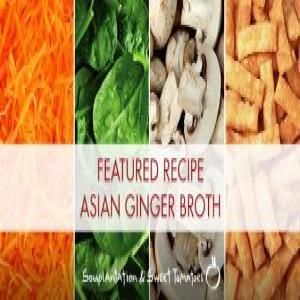 Asian Ginger Broth Recipe | Souplantation & Sweet Tomatoes_image