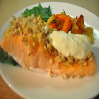 Mustard Crusted Salmon (For the Toaster Oven) image