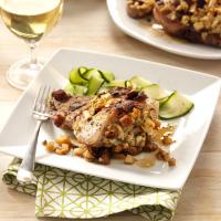 Baked Pork Chops with Apple Stuffing image