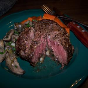 Peppered Filet Mignon image