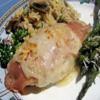 Chicken Breasts With Cheese and Prosciutto image