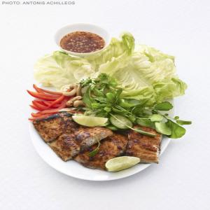 Thai Red Curry Mahi Mahi Salad_image