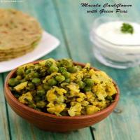 Masala Cauliflower with Green Peas_image