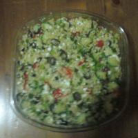Mediterranean Cracked Wheat Salad image