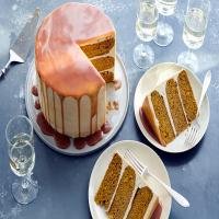 Pumpkin Layer Cake With Caramel Buttercream image
