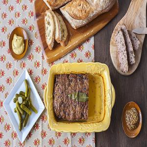 Rustic Chicken Liver and Morel Pate image
