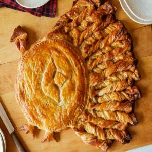 Apple Pie Puff Pastry Turkey image