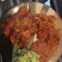 Tex-Mex Beef and Cheese Enchiladas image
