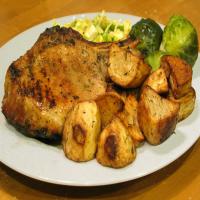 Grilled Pork Chops With Herb Rub image