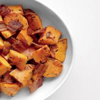 Roasted Sweet Potatoes and Bacon_image