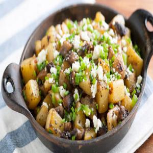 Spicy Portabella and Potato Hash_image