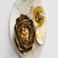 Stuffed Artichokes with Capers and Cornichons_image