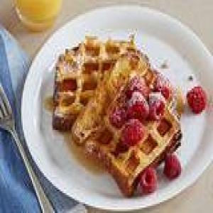 Waffled Brioche French Toast_image