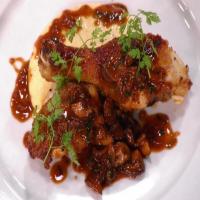 Chicken Chasseur (Hunter-Style Chicken) with Creamy Polenta with Gruyere and Parmesan image