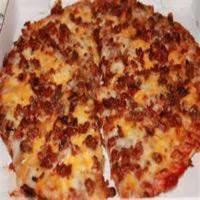 Bacon Cheeseburger Pizza image