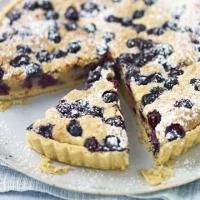 Blueberry & almond tart image