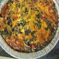 Spinach, Mushroom and Cheese Casserole image