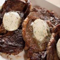 Rib Eye Steaks with Cowboy Butter_image