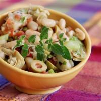 Cannellini Bean and Artichoke Salad_image