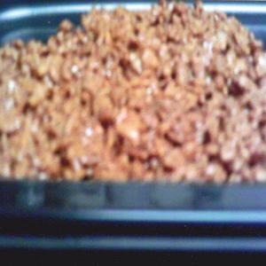 grace's peanut butter rice crispies-no bakes image