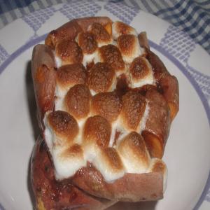 Texas Roadhouse Style Baked Sweet Potato_image
