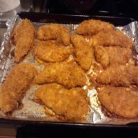 Crispy Crunchy Chicken Strips w/Panko Bread Crumbs_image