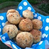 Seedy Sprouted Wheat Berry Rolls_image