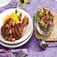 Grilled Chicken with Chipotle-Avocado Salsa image