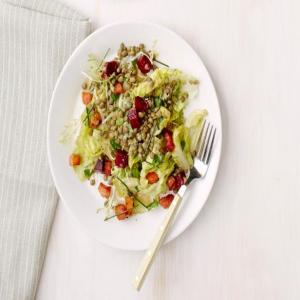 Lentil Salad with Beets and Bacon image