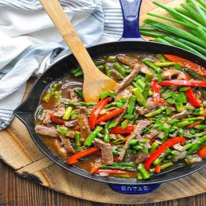 Asparagus and Beef Stir Fry_image