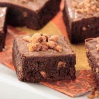 Chocolate Butterfinger Brownies image