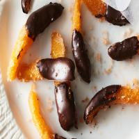 Candied Orange Peel Dipped in Chocolate image