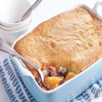 Stone Fruit Berry Muffin Cobbler_image