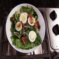 Spinach Salad with Warm Bacon Dressing image