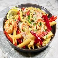 Easy Lemon-Shrimp Pasta image