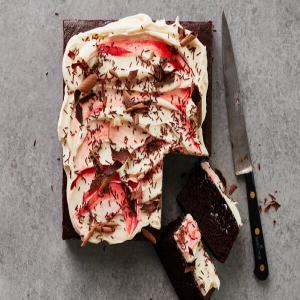 Chocolate Cake With Peppermint Frosting_image