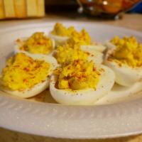 Cajun Deviled Eggs image