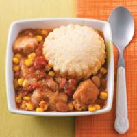 Southwestern Potpie with Cornmeal Biscuits image
