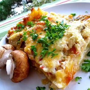 Gina's Creamy Mushroom Lasagna_image