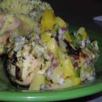 Caribbean Chicken With Pineapple Salsa...._image