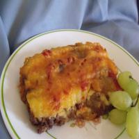 Cheeseburger and Fries Casserole_image