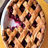 Cherry-Berry Pie with Whole Wheat Pie Crust image