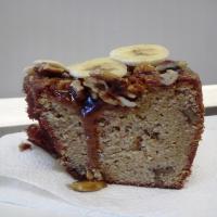 Banana Pound Cake With a Caramel Glaze image