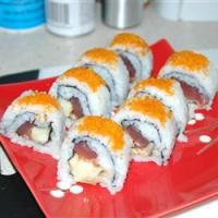 Spicy Yellowtail Sushi Roll image