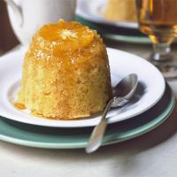 Sticky clementine & ginger puddings image